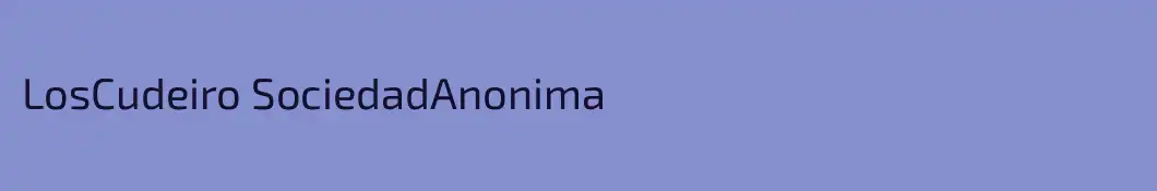 LosCudeiro SociedadAnonima